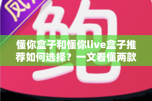 懂你盒子和懂你live盒子推荐如何选择？一文看懂两款电视盒子的差异与选购全攻略