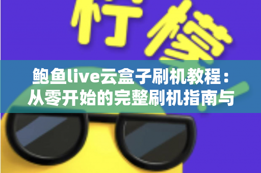 鲍鱼live云盒子刷机教程：从零开始的完整刷机指南与避坑手册