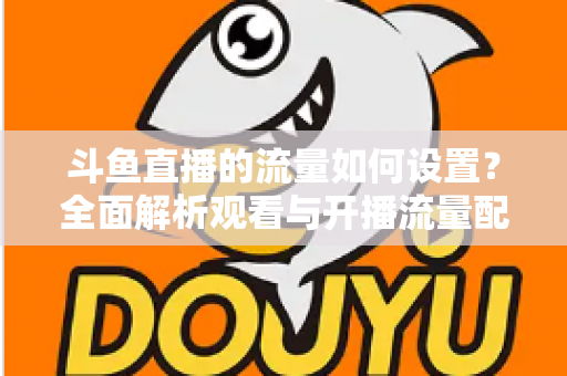 斗鱼直播的流量如何设置？全面解析观看与开播流量配置实用指南
