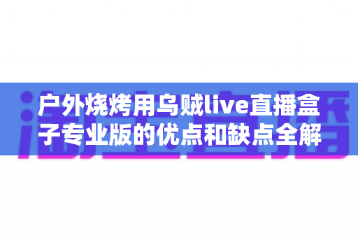 户外烧烤用乌贼live直播盒子专业版的优点和缺点全解析：户外美食主播选购避坑指南