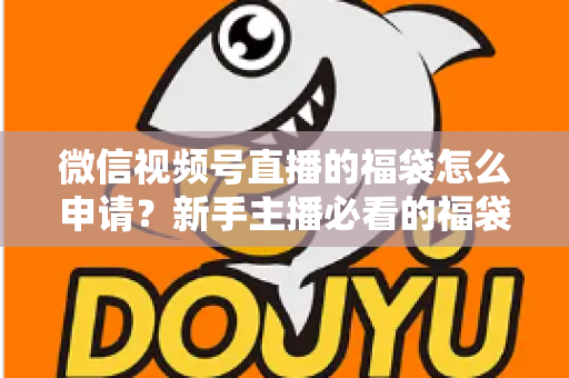 微信视频号直播的福袋怎么申请？新手主播必看的福袋开通全攻略与涨粉实操指南