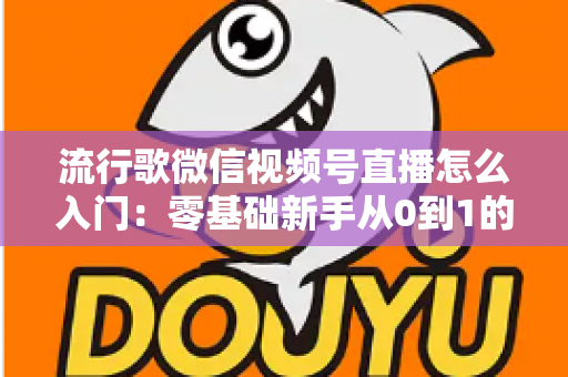 流行歌微信视频号直播怎么入门：零基础新手从0到1的完整开播实战指南