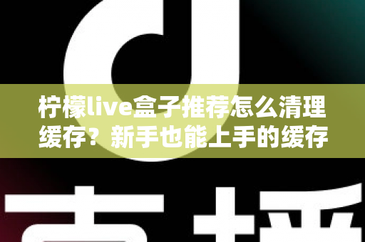 柠檬live盒子推荐怎么清理缓存？新手也能上手的缓存清理全攻略