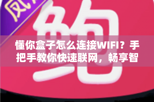 懂你盒子怎么连接WIFI？手把手教你快速联网，畅享智能影音新体验